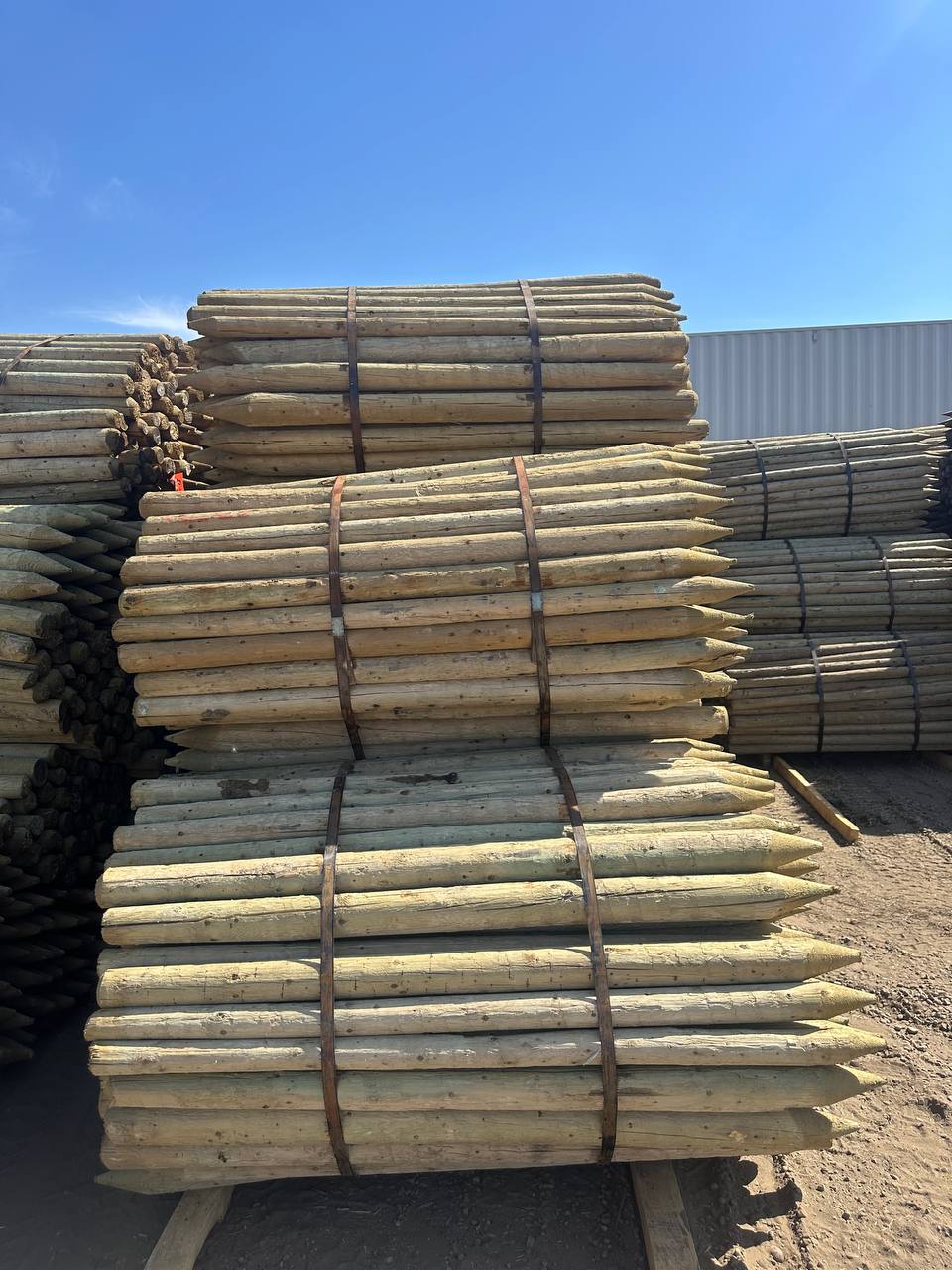 Agricultural Fence Posts and Treated Rails Farm Ranch Livestock Fencing - Fencing with 3 - 4 x6 ft Agricultural Fence Post | Sold by Uncle Wiener's Wholesale