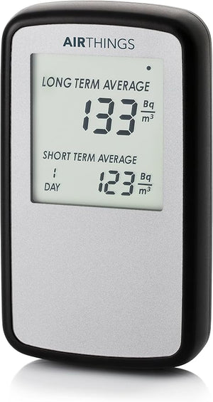 Airthings Corentium Home Digital Radon Detector – Canadian Bq/m³ Indoor Radon Gas Monitor with LCD Display & 2-Year Battery Life