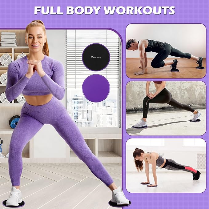Alerrawia Pilates Ring Set – 14" Pilates Magic Circle with 5 Resistance Bands, 3 Yoga Bands, Exercise Ball, Gliding Discs & Workout Guide - Exercise Equipment with | Sold by Uncle Wiener's Wholesale