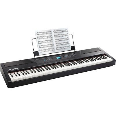 Alesis Recital Pro 88 - Key Digital Piano - with Dimensions (Overall): 8.45 inches (H) x 16.7 inches (W) x 55.2 inches (D) | Sold by Uncle Wiener's Wholesale