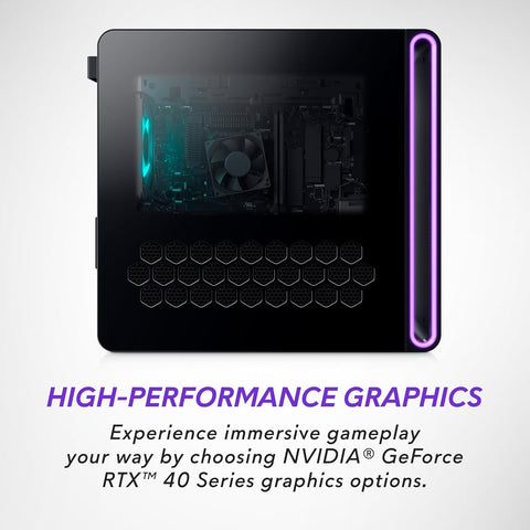 Alienware Aurora R16 Gaming Desktop - Intel Core i7 - 14700F Processor, 16GB DDR5 RAM, 512GB SSD + 1TB HDD, NVIDIA GeForce RTX 4060 8GB GDDR6, Windows 11 Home, Onsite Service - Black - with | Sold by Uncle Wiener's Wholesale