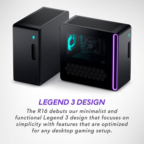 Alienware Aurora R16 Gaming Desktop - Intel Core i7 - 14700F Processor, 16GB DDR5 RAM, 512GB SSD + 1TB HDD, NVIDIA GeForce RTX 4060 8GB GDDR6, Windows 11 Home, Onsite Service - Black - with | Sold by Uncle Wiener's Wholesale