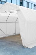 All - Weather 12x20x10 FT Fabric Storage Garage – Durable Car Shelter | SKU: S122010PE - with 10.5 OZ PE | Sold by Uncle Wiener's Wholesale