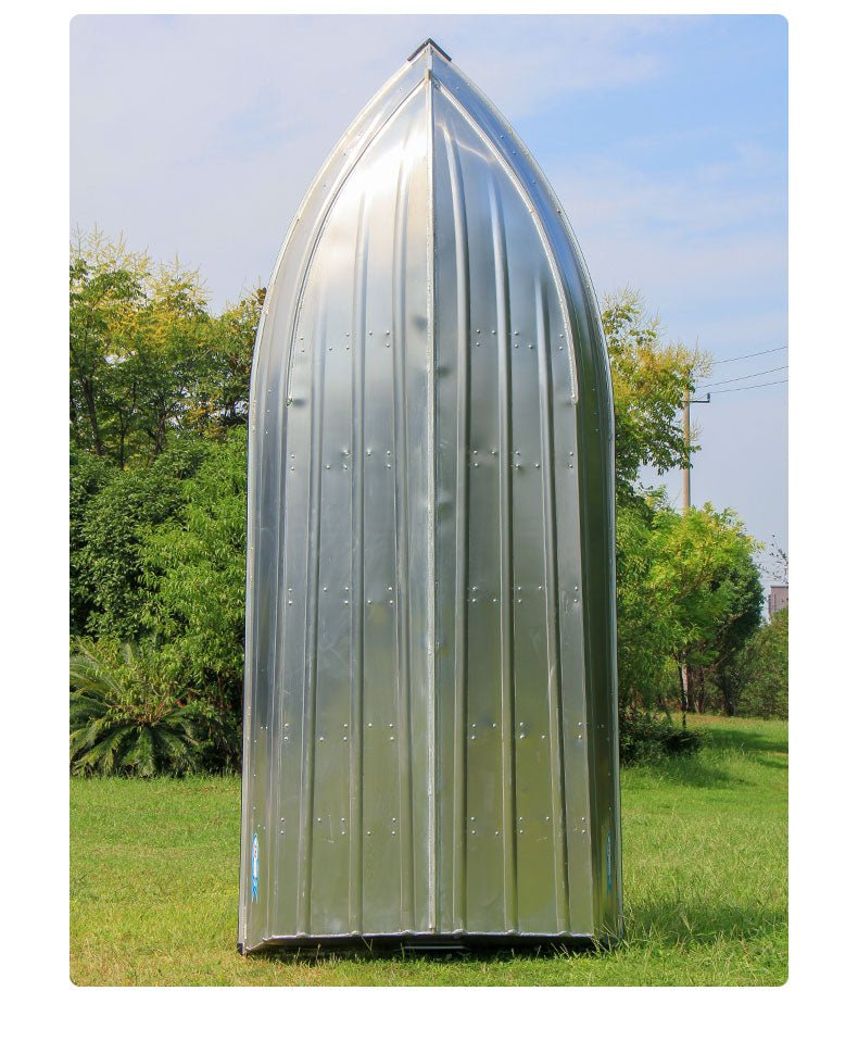 Aluminum Jon & Fishing Boats – Lightweight, Flat Bottom Boats (12 Ft, 11.5 Ft, 13.77 Ft Options) - with FISHING BOAT 13.77 FT X 5.41 FT | Sold by Uncle Wiener's Wholesale