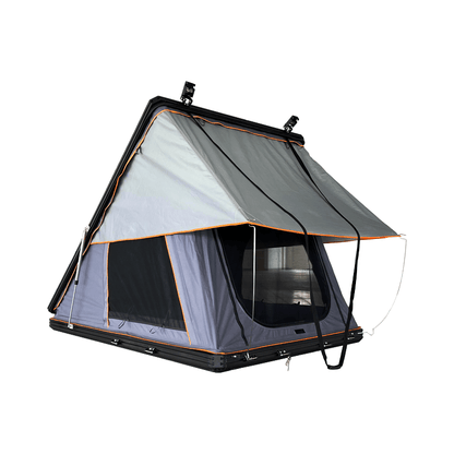 Aluminum Roof Top Tent Hard Shell Car Roof Shelter LED Light Waterproof Camping Tent X01 X03 - with X03 | Sold by Uncle Wiener's Wholesale