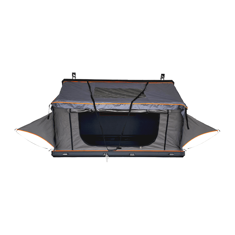 Aluminum Roof Top Tent Hard Shell Car Roof Shelter LED Light Waterproof Camping Tent X01 X03 - with X03 | Sold by Uncle Wiener's Wholesale