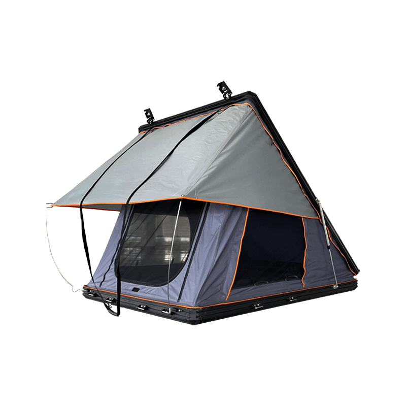 Aluminum Roof Top Tent Hard Shell Car Roof Shelter LED Light Waterproof Camping Tent X01 X03 - with X03 | Sold by Uncle Wiener's Wholesale
