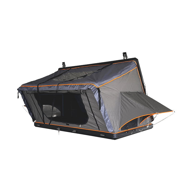 Aluminum Roof Top Tent Hard Shell Car Roof Shelter LED Light Waterproof Camping Tent X01 X03 - with X03 | Sold by Uncle Wiener's Wholesale