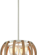 ANJIADENGSHI Modern Pendant Light, 4 Lights Chandelier, Farmhouse Kitchen Island Light Fixture, 17.3 Inch Adjustable Hanging Pendant Lighting for Dining Room Bedroom Hallway Entryway - with BZD - AJY069W - Wood grain | Sold by Uncle Wiener's Wholesale