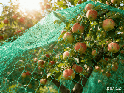 Anti - Bird Net 16.4ft x 328ft – Durable PE Garden Netting with 2.5cm Mesh for Crop & Plant Protection G5497 - with | Sold by Uncle Wiener's Wholesale