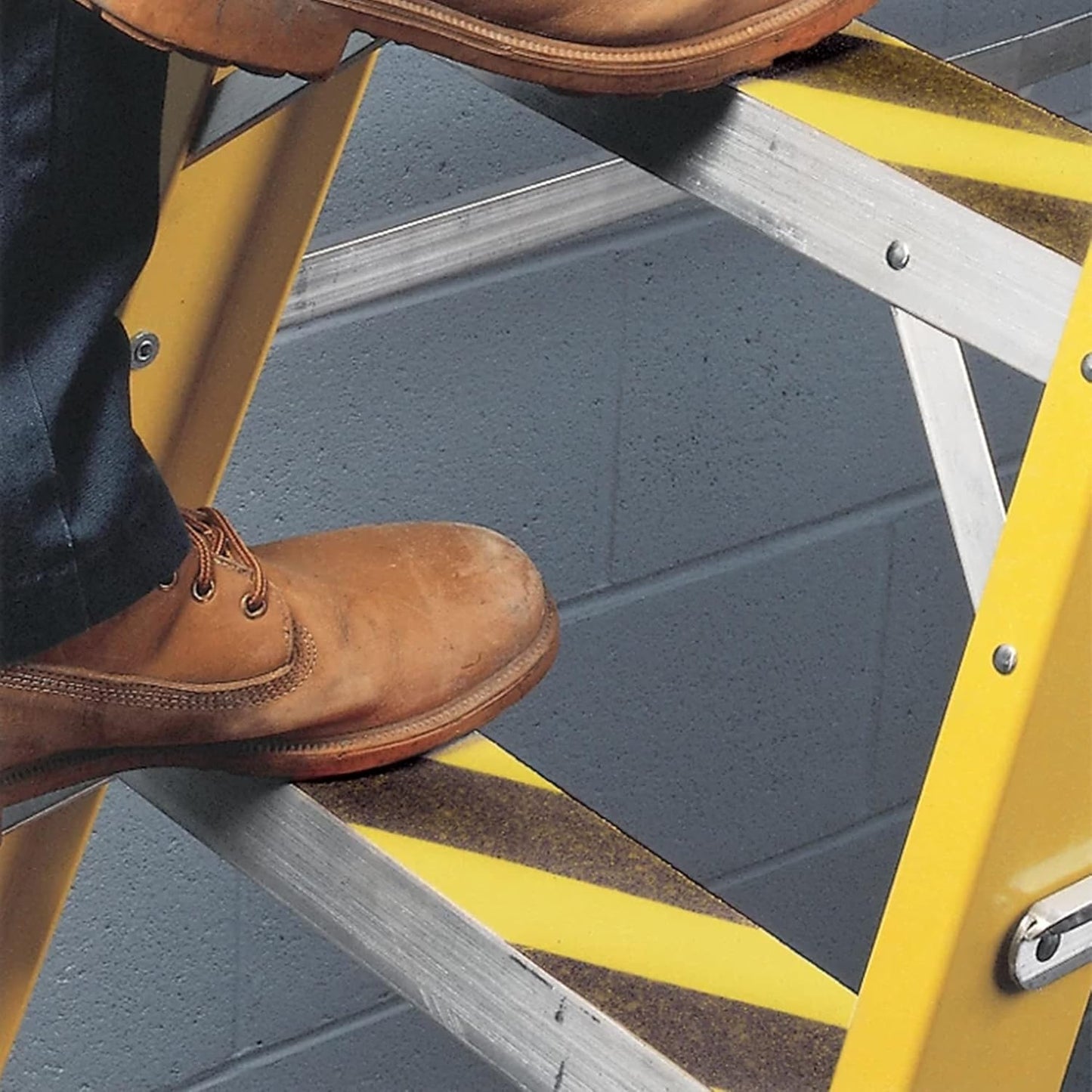 Anti - Slip Tape 2" x 60 FT – High - Visibility Yellow & Black Safety Tape LXPT101D - with | Sold by Uncle Wiener's Wholesale