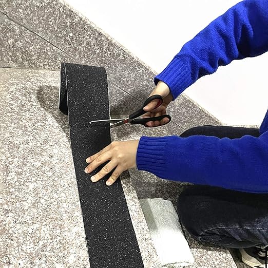 Anti - Slip Tape 4" x 35 FT – Heavy - Duty Safety Grip Tape (Black) LXPT101A - with | Sold by Uncle Wiener's Wholesale