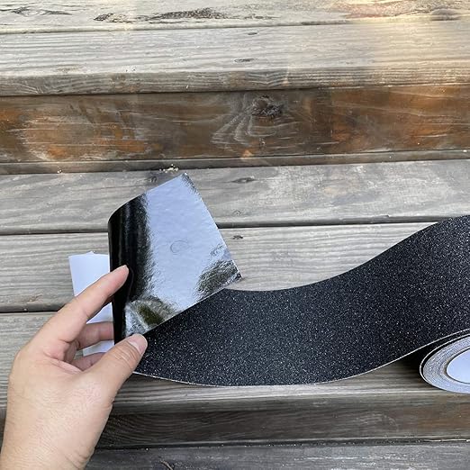 Anti - Slip Tape 4" x 35 FT – Heavy - Duty Safety Grip Tape (Black) LXPT101A - with | Sold by Uncle Wiener's Wholesale