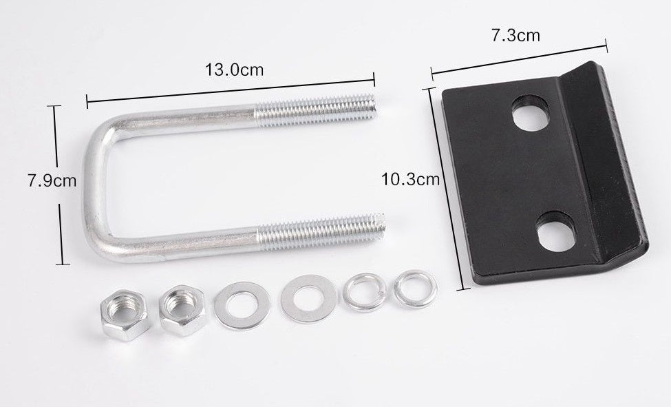 Anti - Wobble Trailer Hitch Tightener Bracket – Heavy - Duty Anti - Rattle Stabilizer for 2" to 3.75" Hitches | SKU: ABHT - with | Sold by Uncle Wiener's Wholesale