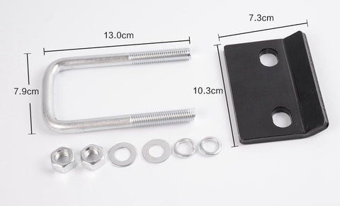 Anti - Wobble Trailer Hitch Tightener Bracket – Heavy - Duty Anti - Rattle Stabilizer for 2" to 3.75" Hitches | SKU: ABHT - with | Sold by Uncle Wiener's Wholesale