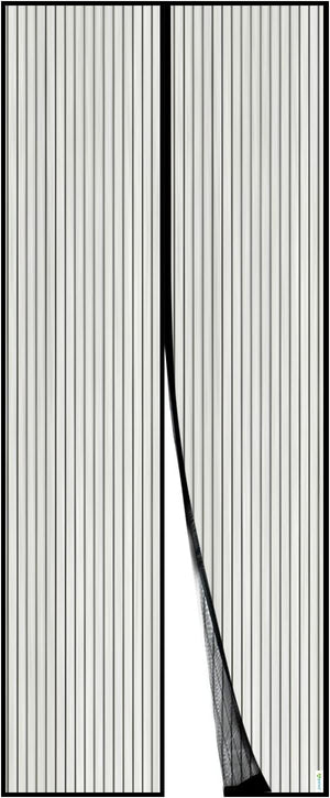Apalus Classic Magnetic Screen Door – 33" x 83" Heavy-Duty Self-Sealing Mesh Door