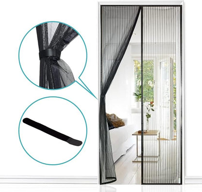 Apalus Classic Magnetic Screen Door – 33" x 83" Heavy-Duty Self-Sealing Mesh Door - Home products with | Sold by Uncle Wiener's Wholesale