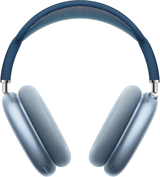 Apple AirPods Max Blue Over - Ear Wireless Noise Cancelling Headphones with Spatial Audio - Electronics with | Sold by Uncle Wiener's Wholesale