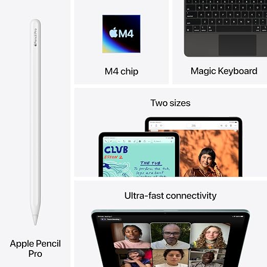 Apple iPad Air 13" M3 256GB Wi-Fi 6E – 7th Generation Liquid Retina Tablet, Starlight - Electronics with | Sold by Uncle Wiener's Wholesale