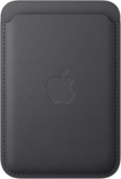 Apple FineWoven Wallet for iPhone with MagSafe – Black – Holds 3 Cards – Open Box