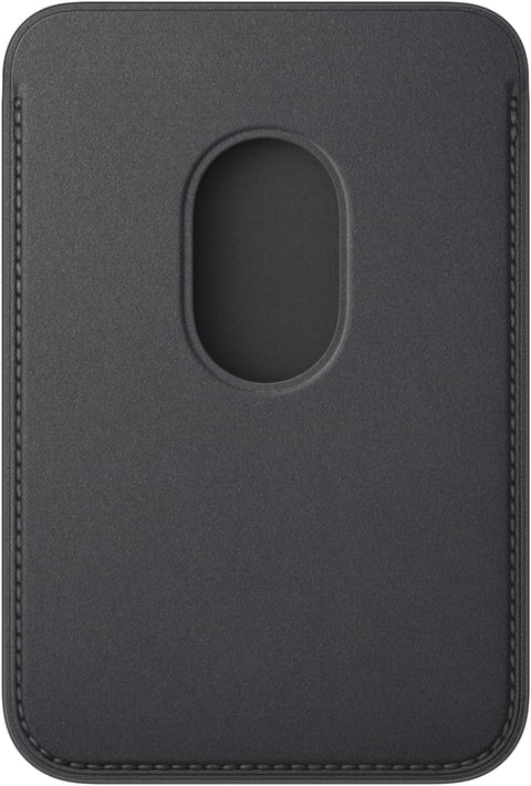 Apple FineWoven Wallet for iPhone with MagSafe – Black – Holds 3 Cards – Open Box