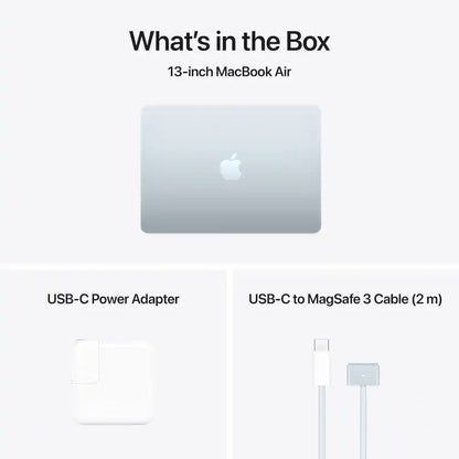 Apple MacBook Air 13.6 - Inch M4 Laptop 16GB RAM 256GB SSD - Sky Blue - Electronics with | Sold by Uncle Wiener's Wholesale