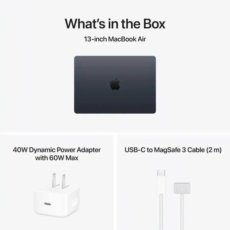 Apple MacBook Air 13.6" Laptop – M5 Chip, 16GB Memory, 512GB SSD, Midnight - Electronics with | Sold by Uncle Wiener's Wholesale