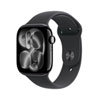 Apple Watch Series 11 GPS 46mm Jet Black Aluminum Case with Black Sport Band M/L - Electronics with | Sold by Uncle Wiener's Wholesale