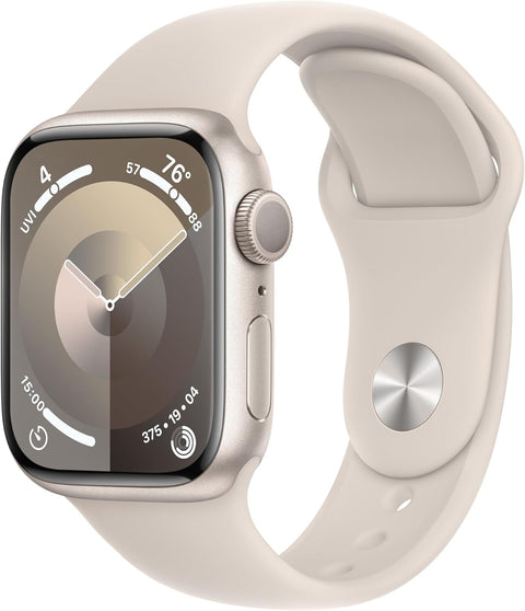 Apple Watch Series 9 (GPS) – 41mm Aluminum Case with Sport Band - with | Sold by Uncle Wiener's Wholesale
