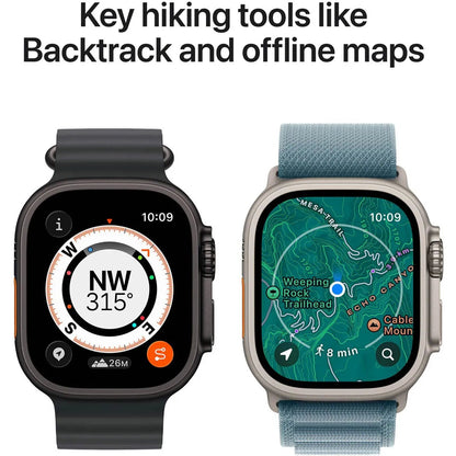 Apple Watch Ultra 3 GPS + Cellular 49mm – Black Titanium Case with Black Alpine Loop, Large - Electronics with | Sold by Uncle Wiener's Wholesale