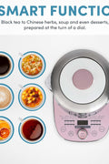 Aroma Professional AWK - 701 Nutri Kettle 1.5L Pink, used - with | Sold by Uncle Wiener's Wholesale