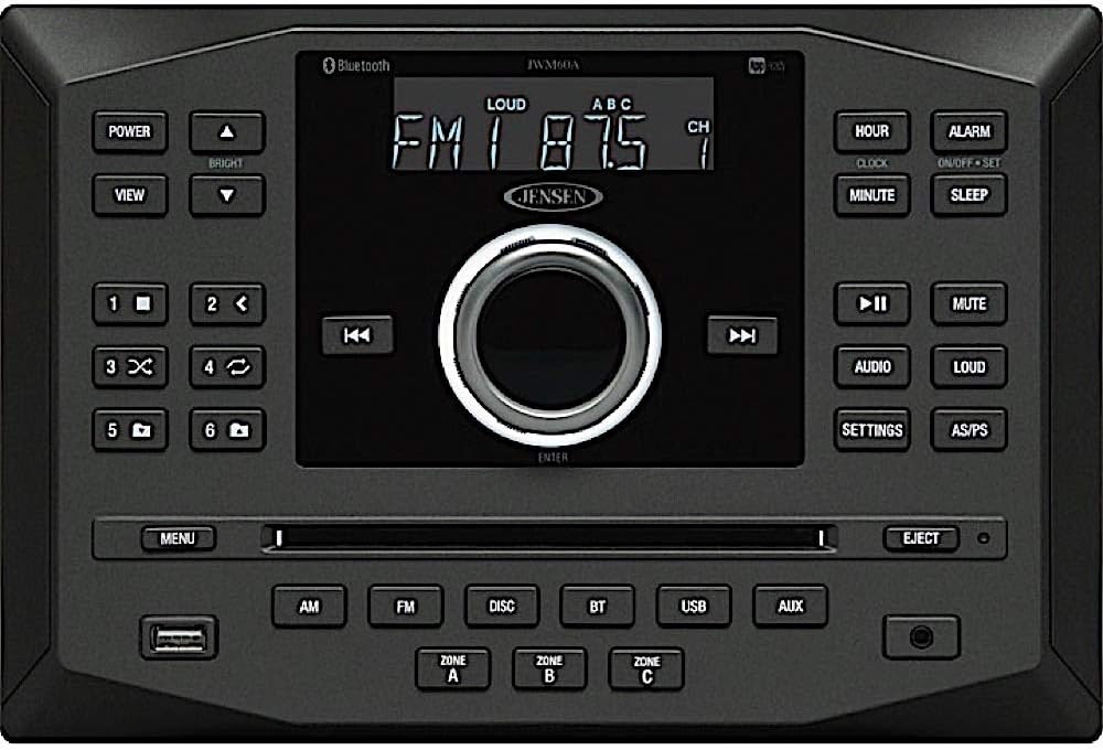 Asa Electronics JAWM60A Wall MNT Am/Fm R,Cd - W,DVD - with | Sold by Uncle Wiener's Wholesale