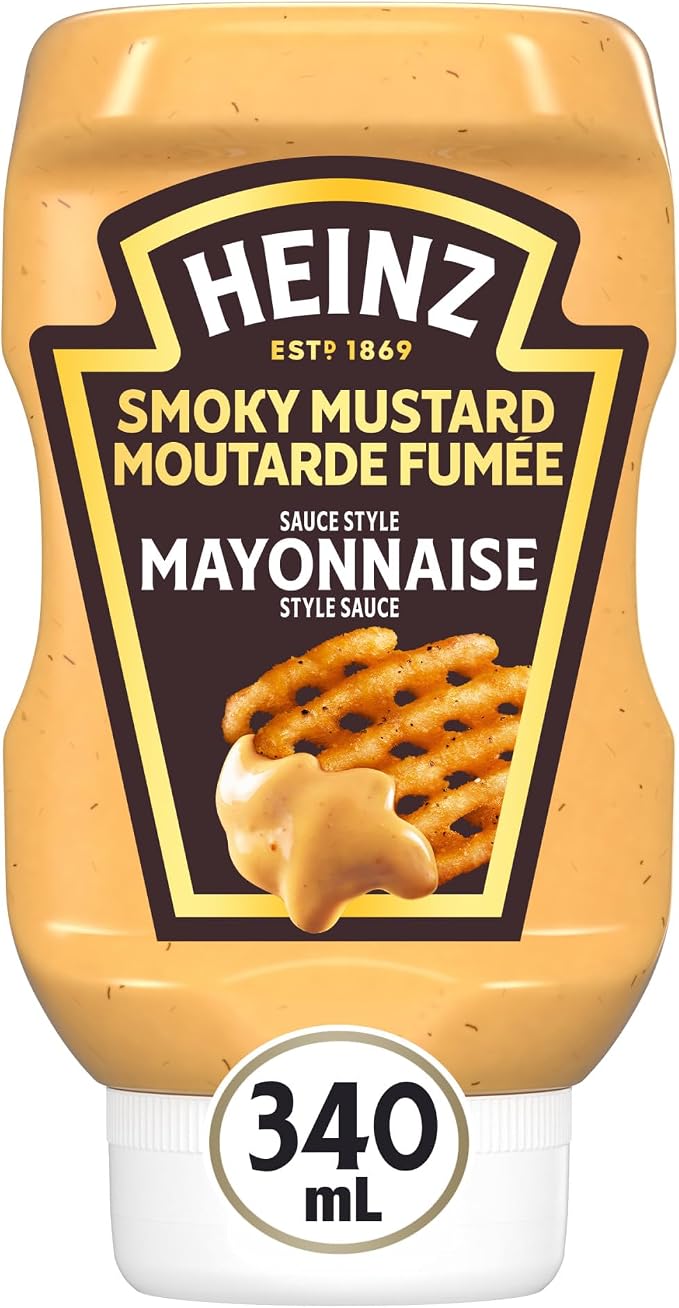 Assorted Sauces & Condiments – Assorted Brands | BBQ Sauce, Dipping Sauce, Marinades & Cooking Sauces - Snack with Heinz Smoky Mustard Mayonnaise Style Sauce | Sold by Uncle Wiener's Wholesale