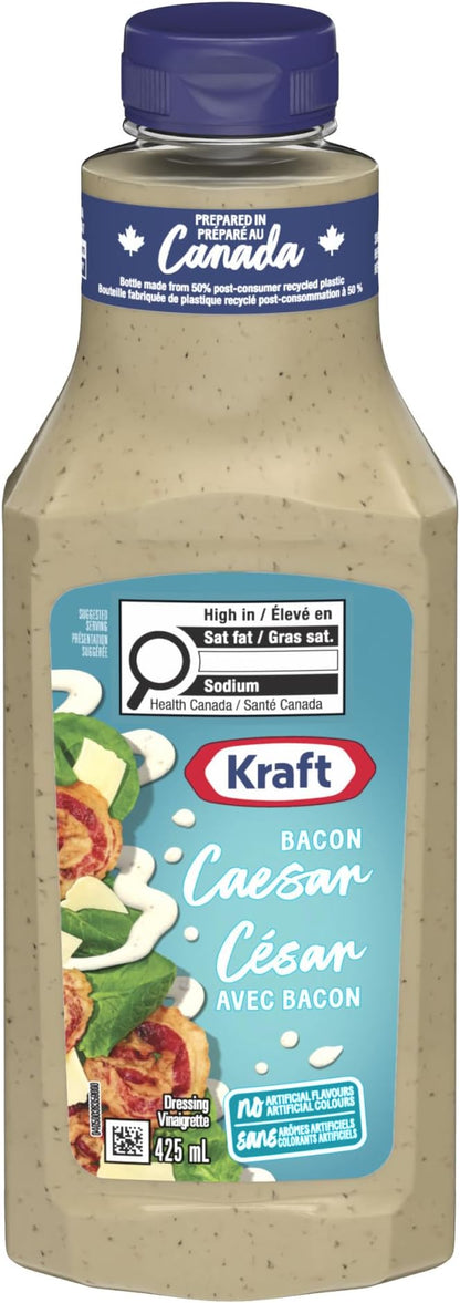 Assorted Sauces & Condiments – Assorted Brands | BBQ Sauce, Dipping Sauce, Marinades & Cooking Sauces - Snack with Kraft Bacon Caesar Salad Dressing | Sold by Uncle Wiener's Wholesale