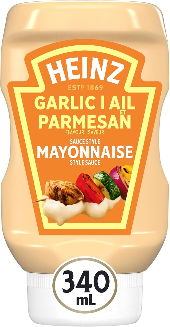 Assorted Sauces & Condiments – Assorted Brands | BBQ Sauce, Dipping Sauce, Marinades & Cooking Sauces - Snack with Heinz Garlic Parmesan Flavour Mayonnaise Style Sauce | Sold by Uncle Wiener's Wholesale