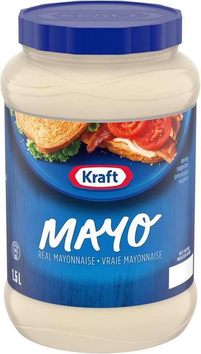 Assorted Sauces & Condiments – Assorted Brands | BBQ Sauce, Dipping Sauce, Marinades & Cooking Sauces - Snack with Kraft Mayo Real Mayonnaise 1.5L | Sold by Uncle Wiener's Wholesale