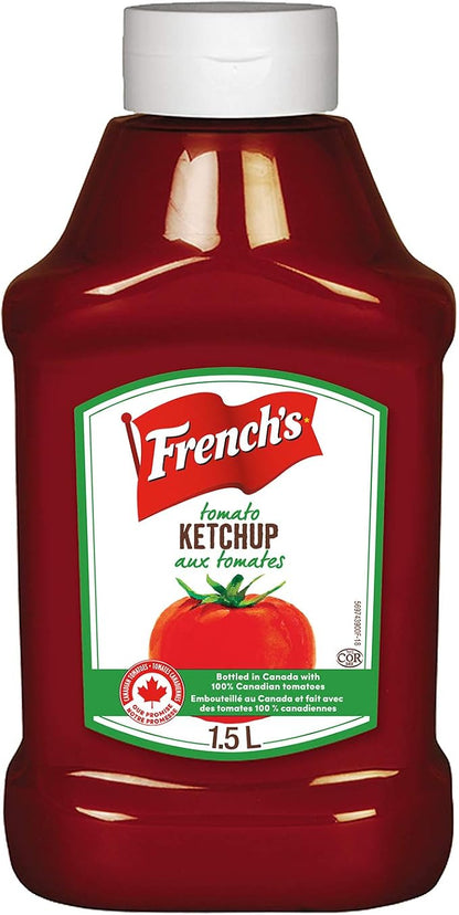 Assorted Sauces & Condiments – Assorted Brands | BBQ Sauce, Dipping Sauce, Marinades & Cooking Sauces - Snack with French's Tomato Ketchup 1.5L | Sold by Uncle Wiener's Wholesale
