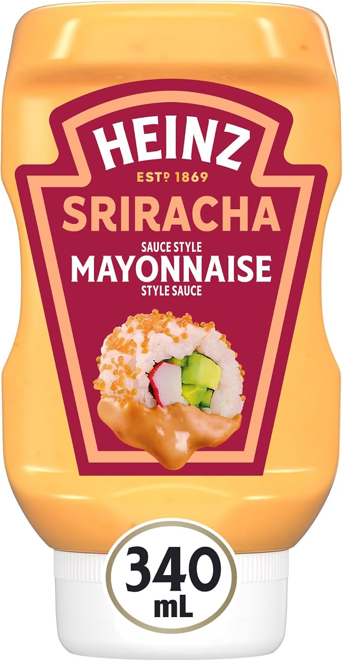 Assorted Sauces & Condiments – Assorted Brands | BBQ Sauce, Dipping Sauce, Marinades & Cooking Sauces - Snack with Heinz Sriracha Mayonnaise Style Sauce | Sold by Uncle Wiener's Wholesale