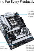 ASUS Prime Z790 - A WiFi 6E LGA 1700(Intel 14th,13th&12th) ATX Motherboard (16+1 DrMOS, PCIe 5.0,DDR5,4X M.2 Slots,2.5 Gb LAN,USB 3.2 Gen 2 Front Panel Type - C, Thunderbolt 4/USB4, DP) - with BLACK | Sold by Uncle Wiener's Wholesale