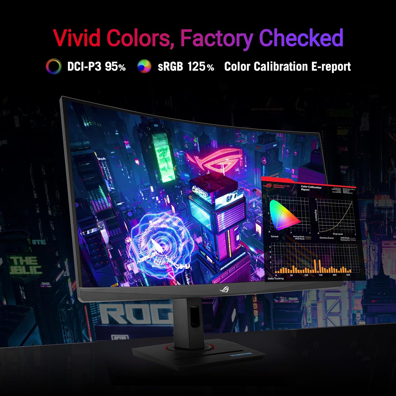 ASUS ROG Strix 27” 1440P USB - C Curved HDR Gaming Monitor (XG27WCMS) - QHD, 280Hz, 1ms, Fast VA, Extreme Low Motion Blur Sync, FreeSync Premium, DisplayWidget, Tripod Socket, AI Gaming, 3yr Warranty - with | Sold by Uncle Wiener's Wholesale