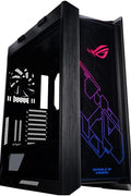 Asus ROG Strix Helios GX601 RGB Mid - Tower Computer Case for up to EATX Motherboards with USB 3.1 Front Panel, Smoked Tempered Glass, Brushed Aluminum and Steel Construction, and Four Case Fans, Black - with | Sold by Uncle Wiener's Wholesale