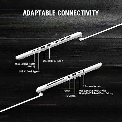 ASUS ROG Zephyrus G14 AniMe Matrix Gaming Laptop,14” 16:10 QHD+ 165Hz/3ms,100% DCI - P3,IPS - Level Display,GeForce RTX 4060,AMD Ryzen™ 7 7735HS,16GB DDR5,1TB PCIe SSD,Wi - Fi 6E, Windows 11,GA402NV - DS71 - CA - with | Sold by Uncle Wiener's Wholesale