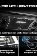 Side view showing ASUS ROG Zephyrus G14 laptop connectivity ports