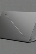 ASUS ROG Zephyrus G16 Laptop with RGB keyboard and OLED screen
Side profile of Zephyrus G16 showcasing slim build
Rear ventilation and ASUS ROG logo on lid