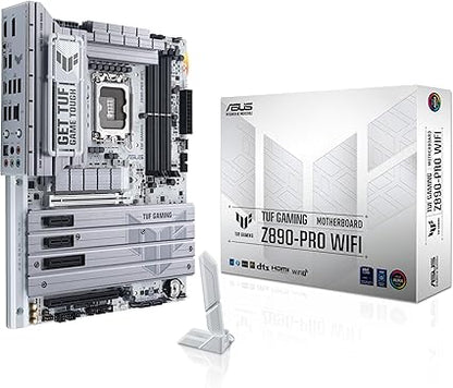 ASUS TUF Gaming Z890 - PRO WiFi ATX DDR5 Motherboard LGA1851 PCIe 5.0 Thunderbolt 4 WiFi 7 - Electronics with | Sold by Uncle Wiener's Wholesale