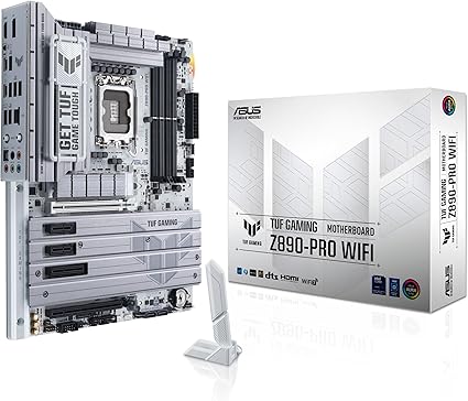 ASUS TUF Gaming Z890 - PRO WiFi ATX DDR5 Motherboard LGA1851 PCIe 5.0 Thunderbolt 4 WiFi 7 - Electronics with | Sold by Uncle Wiener's Wholesale