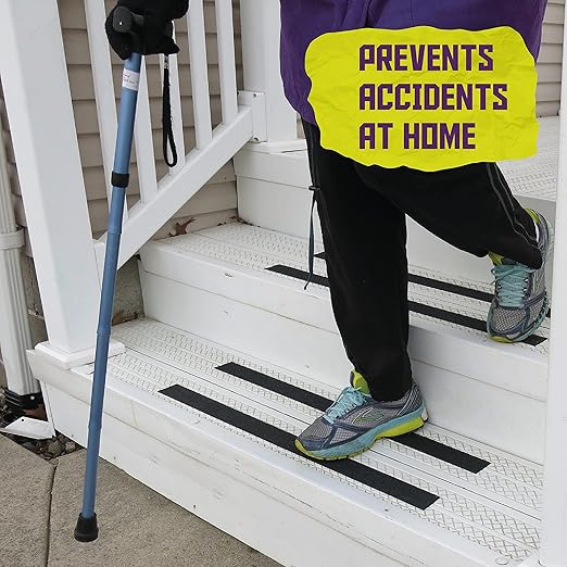 ATack Anti Slip Tape Black 4 Inch x 30 Feet Heavy Duty Non Slip Safety Grip Tape for Stairs and Outdoor Use - with | Sold by Uncle Wiener's Wholesale