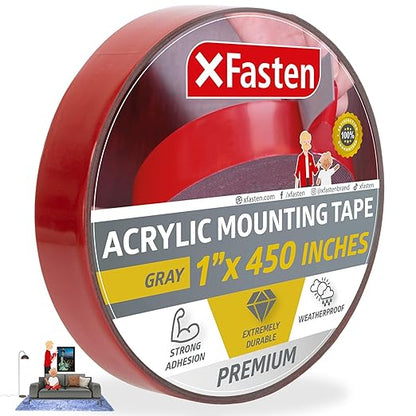 ATack & XFasten Professional Tape Collection – Mounting, Painter’s, Carpet, Gaffer & Aluminum Foil Tape Variants - with XFasten Extreme Double Sided Acrylic Mounting Tape | Sold by Uncle Wiener's Wholesale