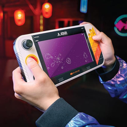 Atari Gamestation Go Portable Retro Gaming Console – 200+ Built-In Games, 7" Display, Wi-Fi & Rechargeable Battery - Electronics with | Sold by Uncle Wiener's Wholesale
