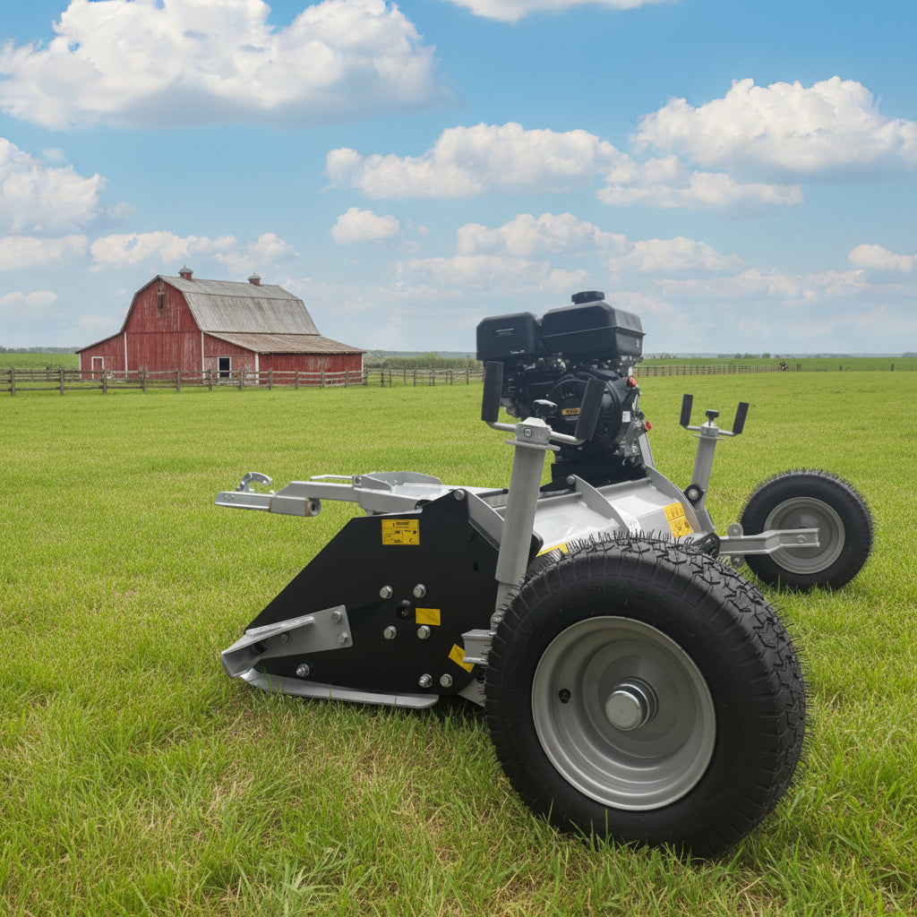 ATV 48 Inch Flail Mower 15 HP Gas Powered Heavy Duty Rear Mount ATV120 - with | Sold by Uncle Wiener's Wholesale